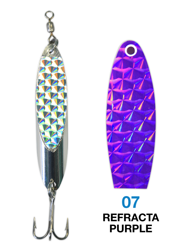 Deadly Dick Standard Lure - 07 - Refracta Purple – Deadly Dick