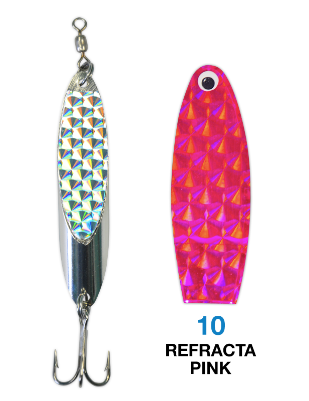 Deadly Dick Standard Lure - 10 - Refracta Pink – Deadly Dick