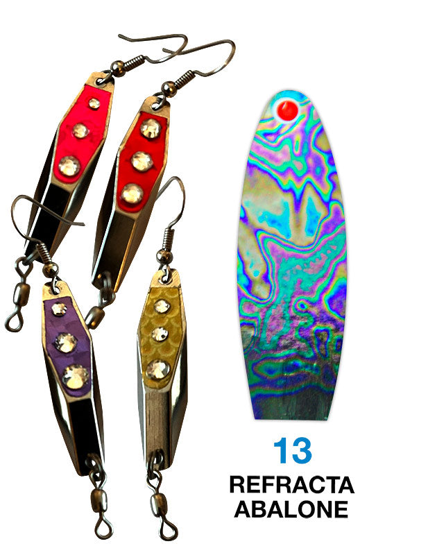 abalone fishing lures Deadly Dick Diamond Earrings - 13