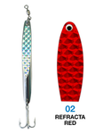 Deadly Dick Deadly Dick Long Casting / Jigging Lure - 02 - Refracta Red