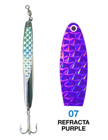 Deadly Dick Deadly Dick Long Casting / Jigging Lure - 07 - Refracta Purple