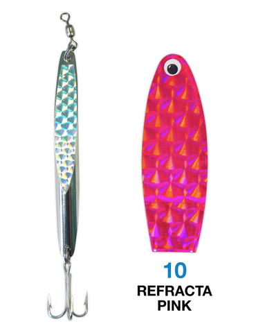 Deadly Dick Deadly Dick Long Casting / Jigging Lure - 10 - Refracta Pink