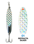Deadly Dick Standard Lure - 01 - Refracta Siver