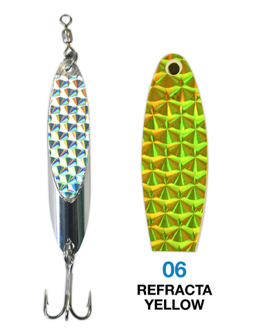 Deadly Dick Standard Lure - 06 - Refracta Yellow